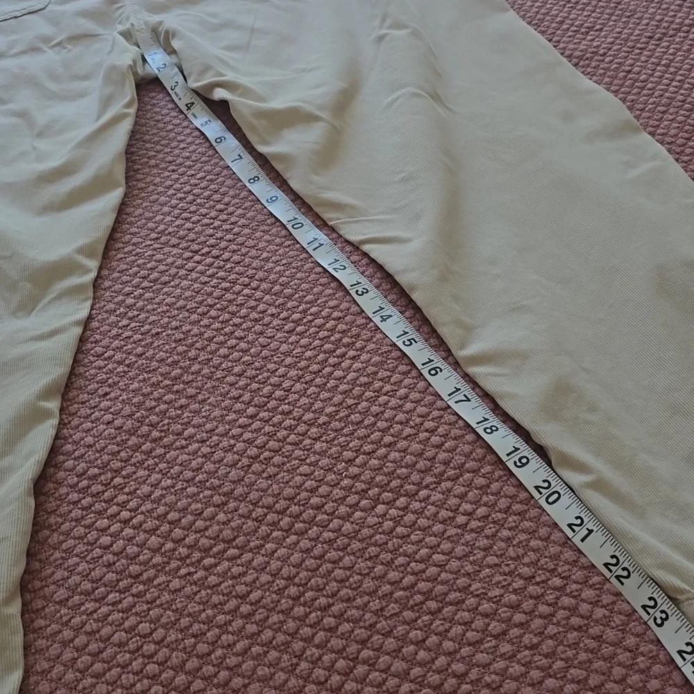 Zara Women's Cream High-Waisted Pants - Picture 12 of 14